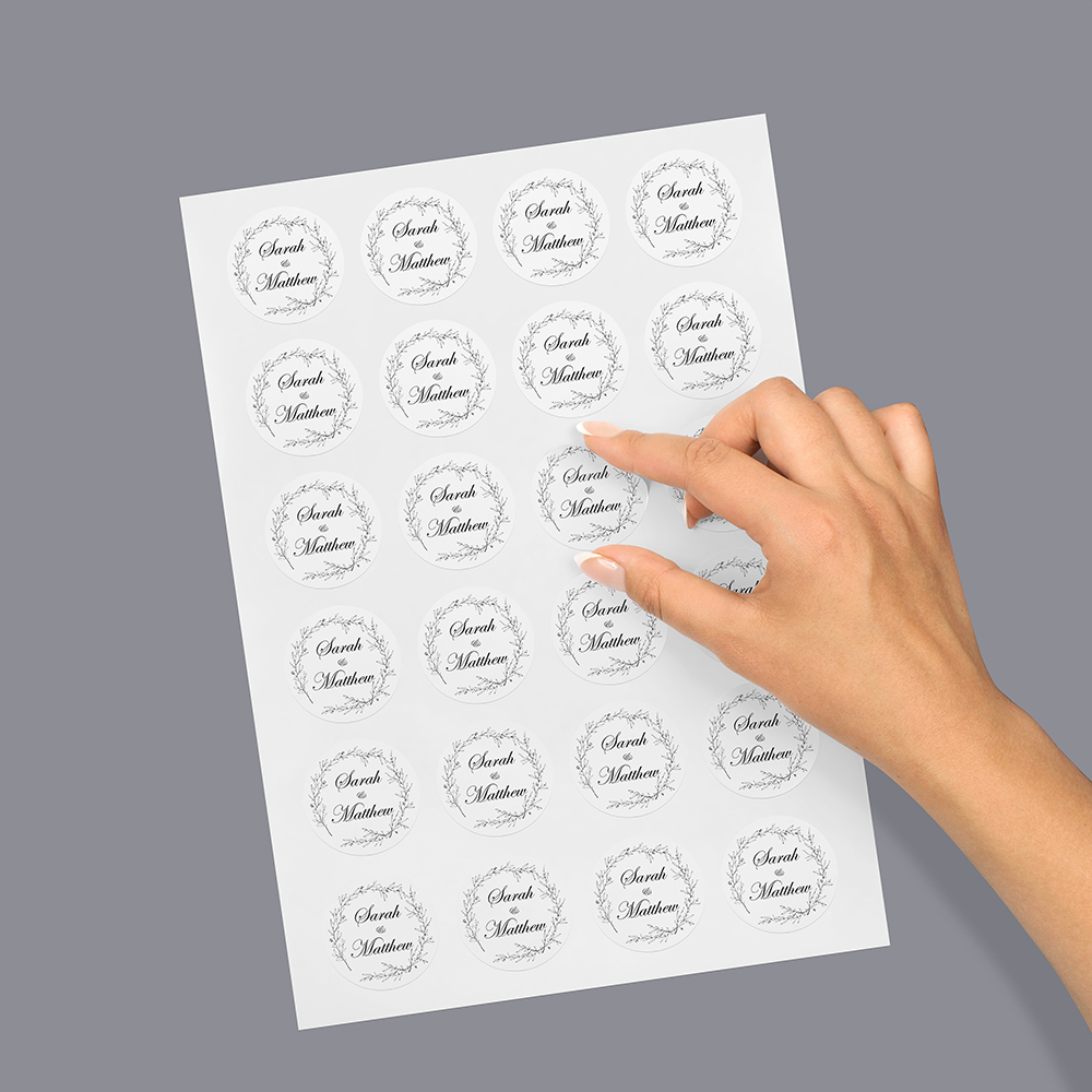 Pack of 'Elizabeth' Stickers