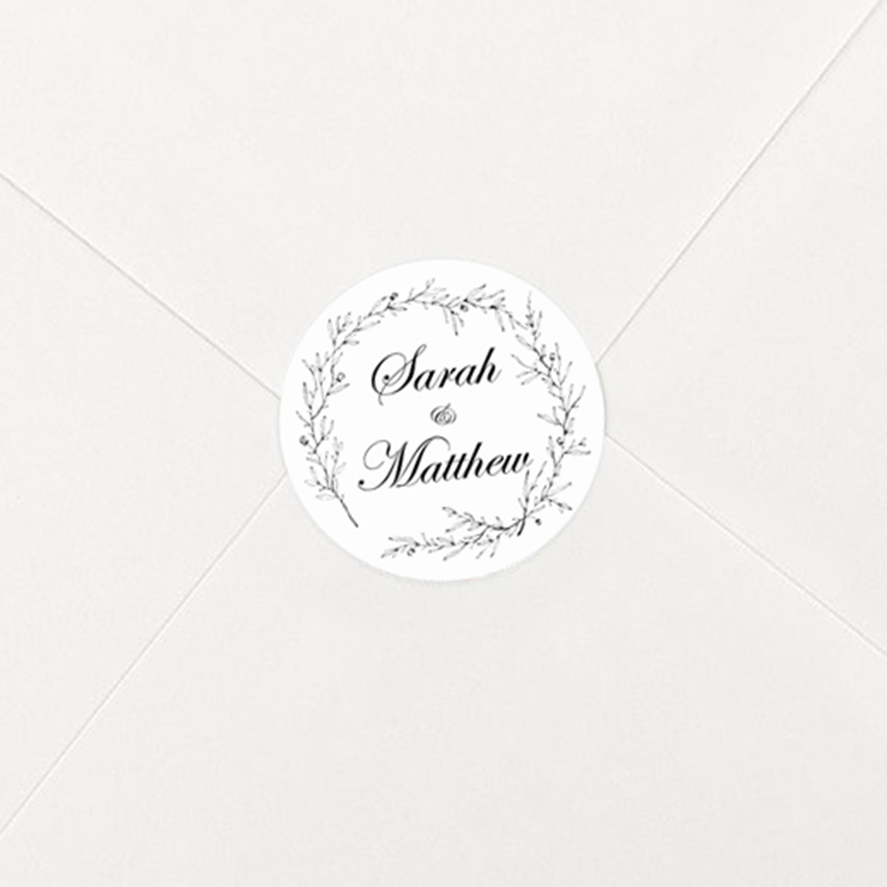 Pack of 'Elizabeth' Stickers