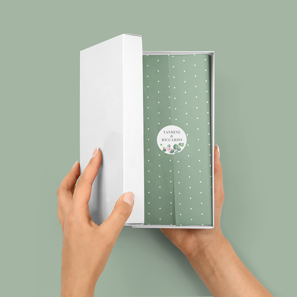 Pack of 'Eucalyptus Blush' Stickers