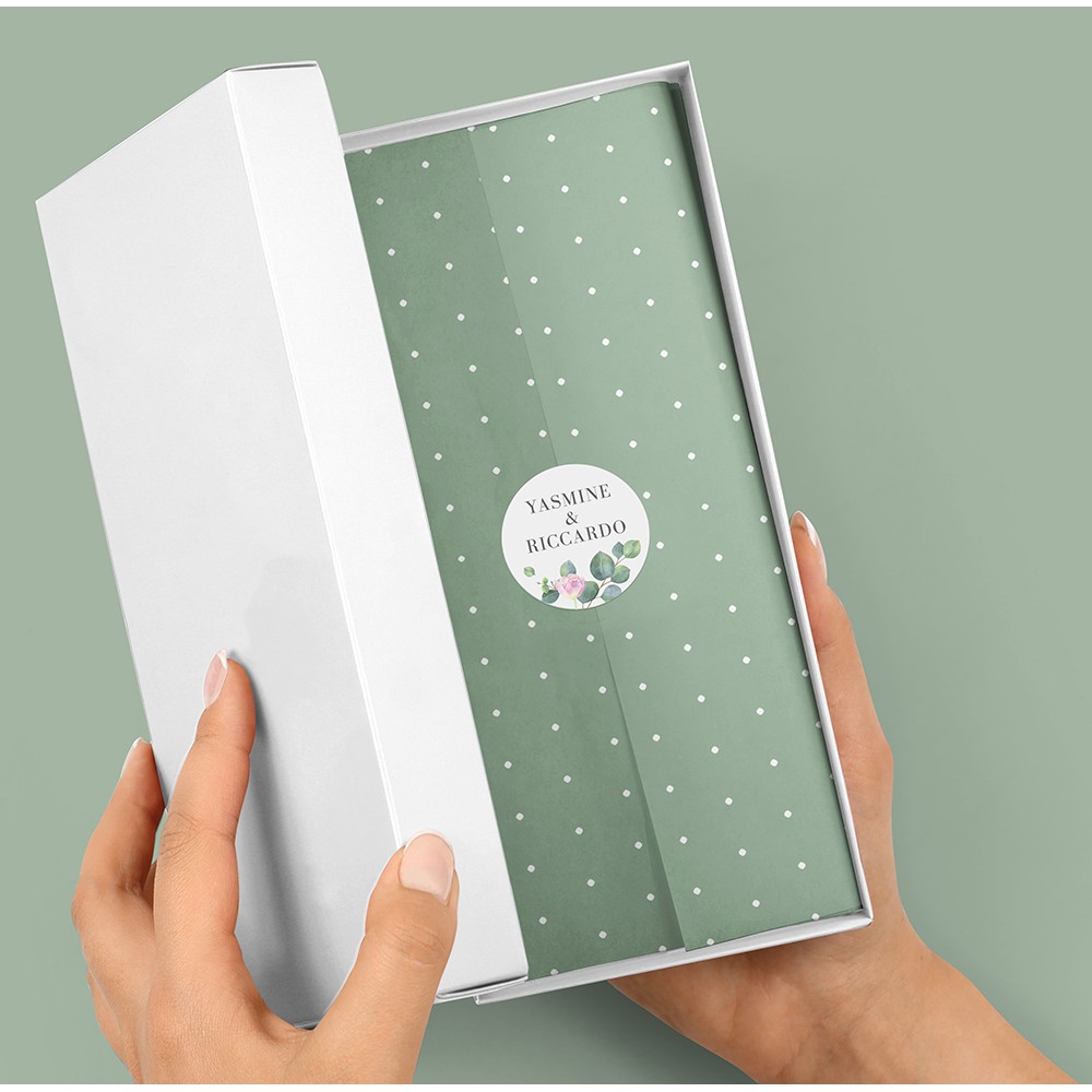 Pack of 'Eucalyptus Blush' Stickers