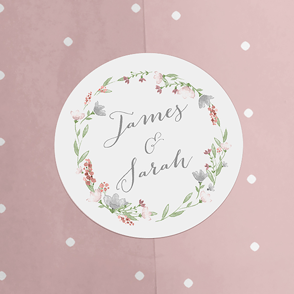 'Genevieve' Save the Date Tag