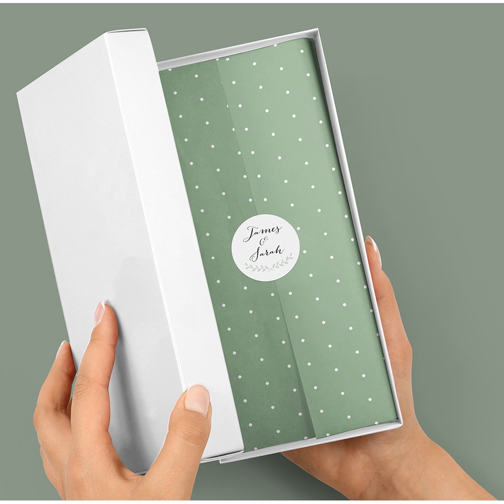 Pack of 'Green Plant' Stickers