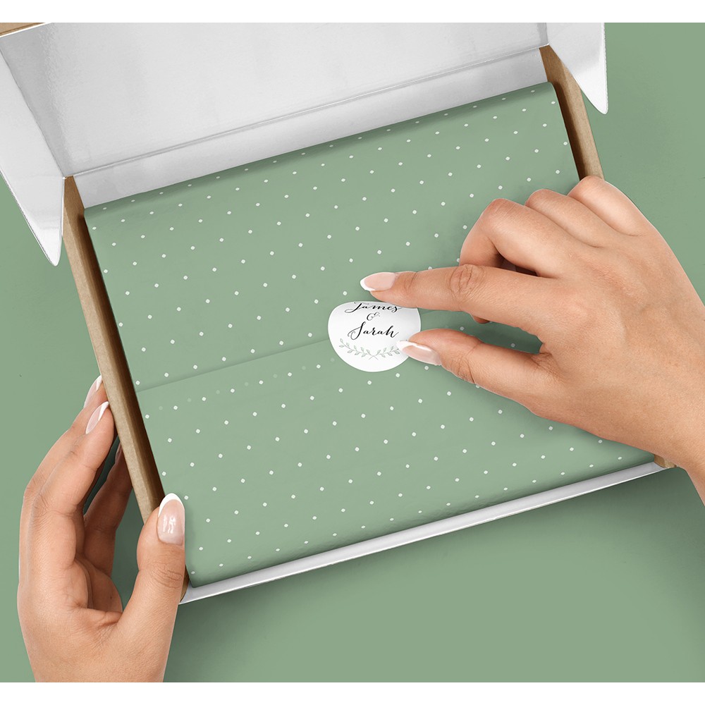 Pack of 'Green Plant' Stickers