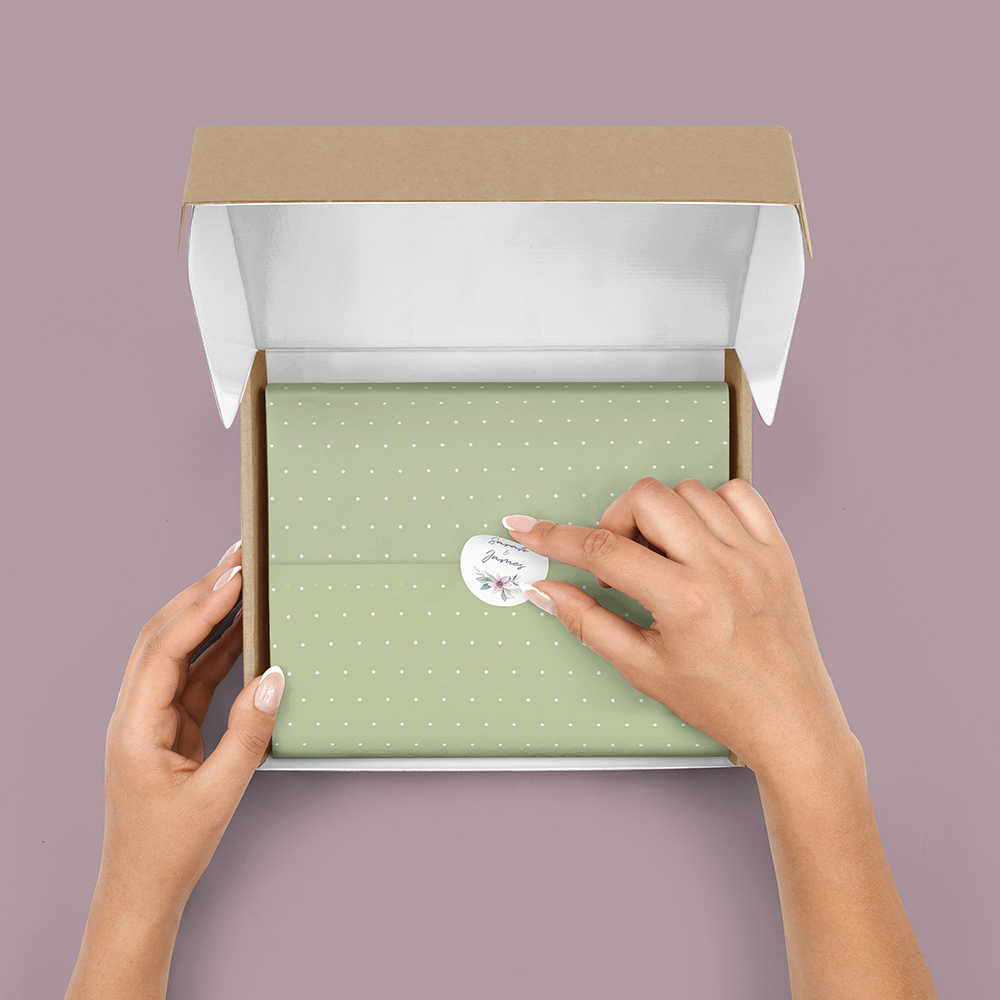 Pack of 'Henrietta Dawn' Stickers