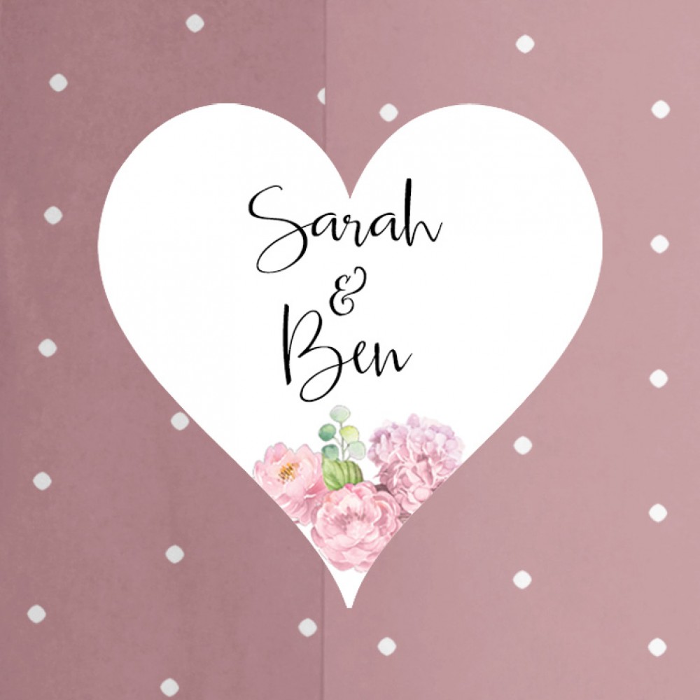 Pack of 'Hydrangea' Stickers