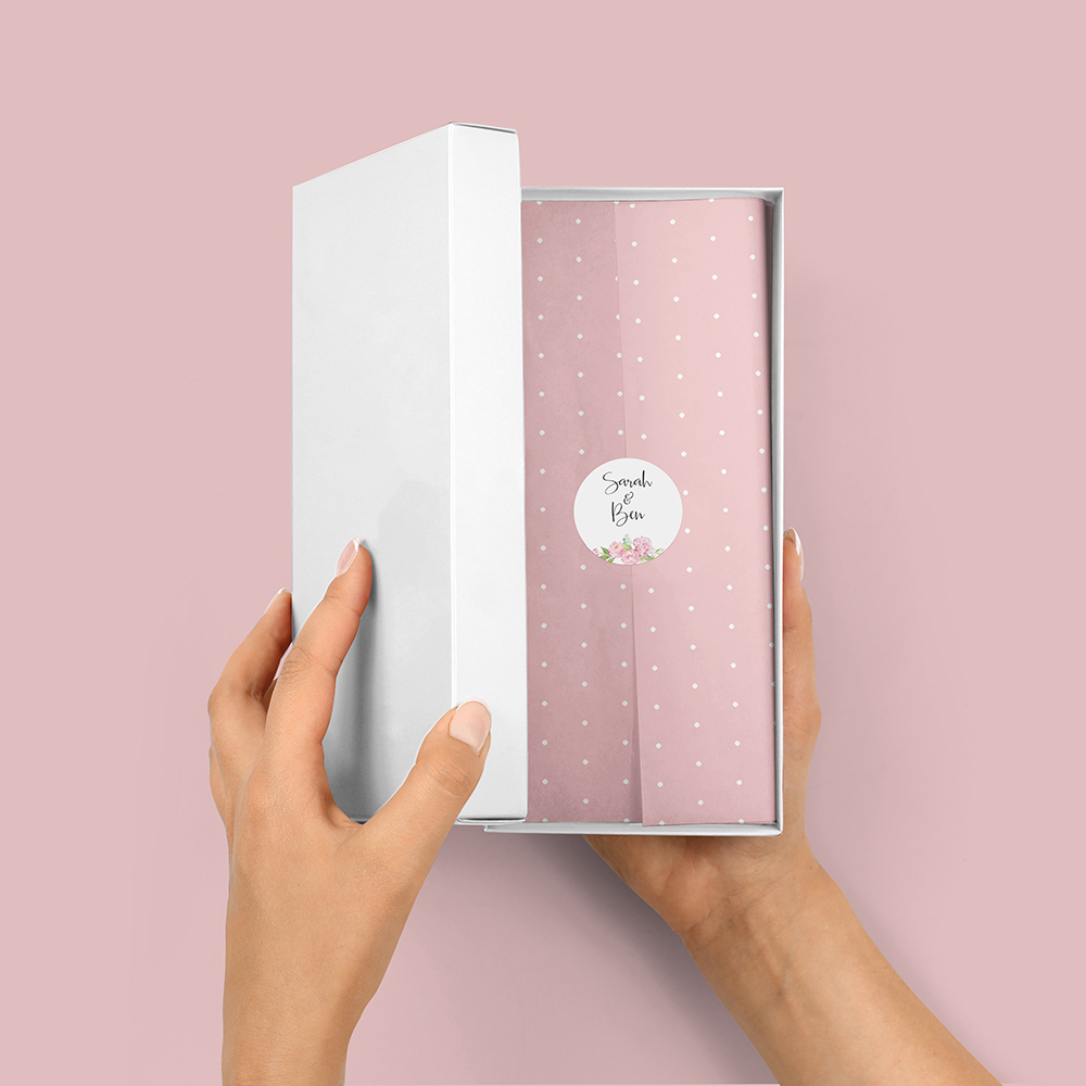 Pack of 'Hydrangea' Stickers