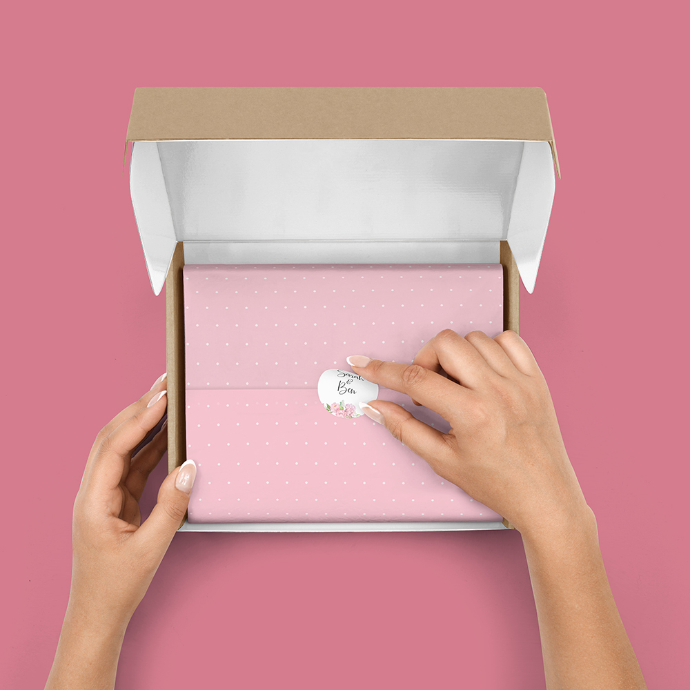 Pack of 'Hydrangea' Stickers