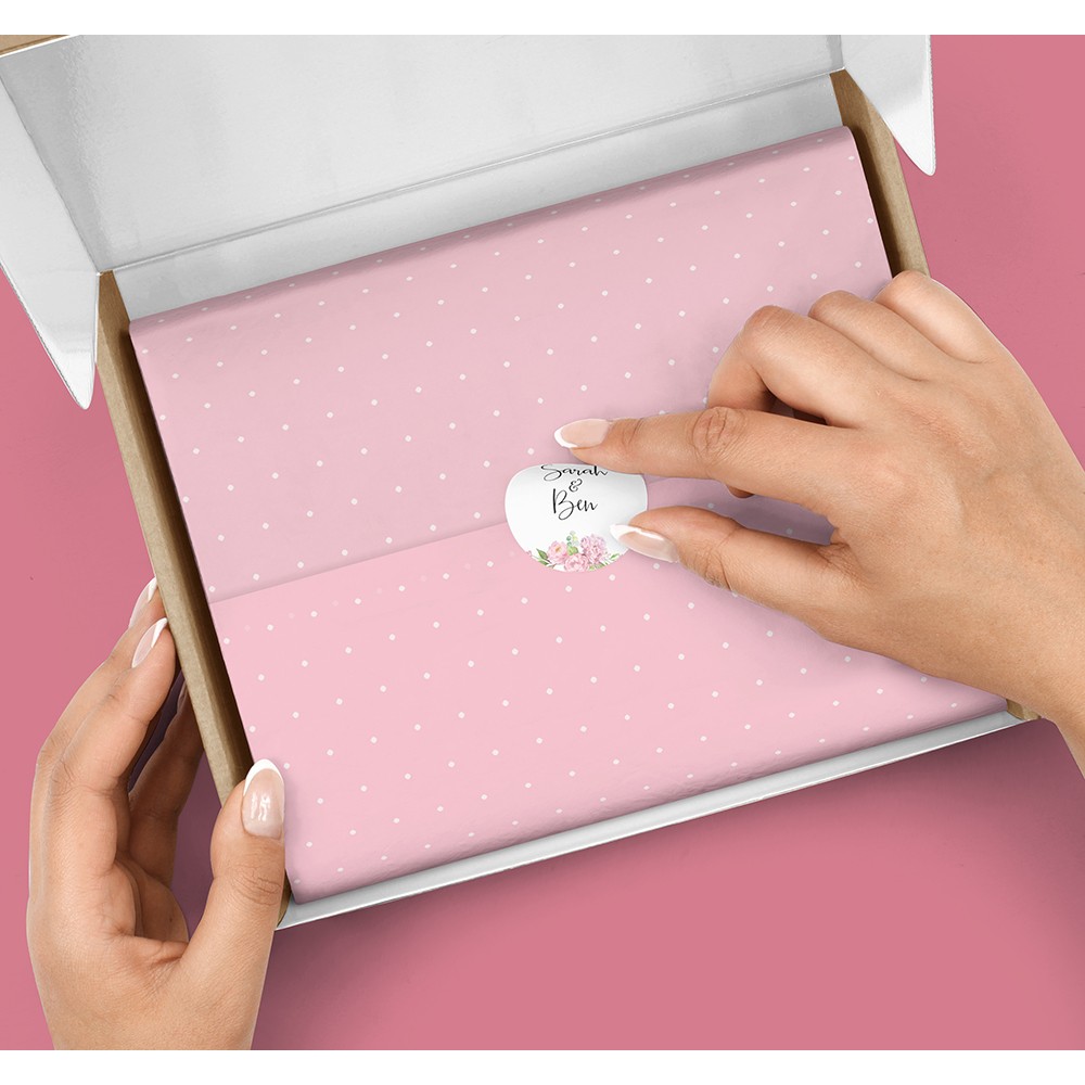 Pack of 'Hydrangea' Stickers