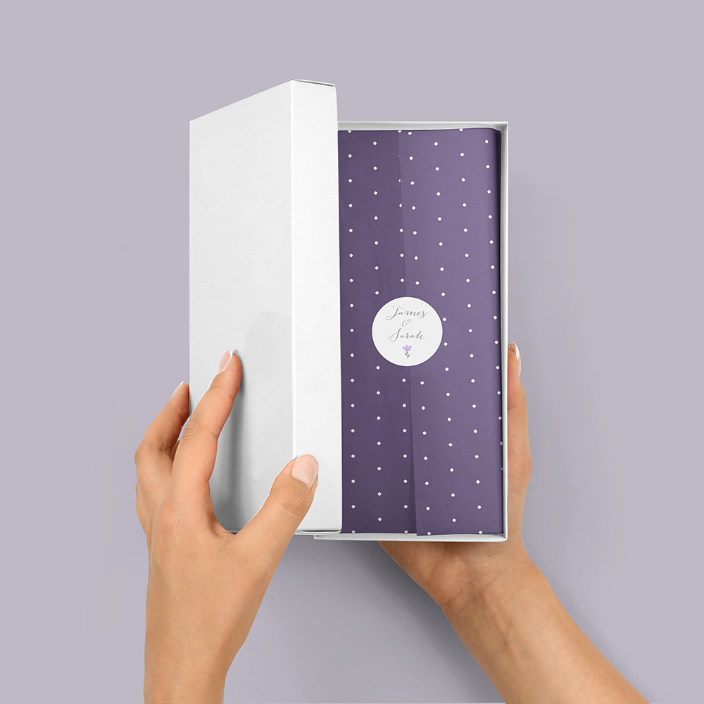 Pack of 'Lavender Floral' Stickers