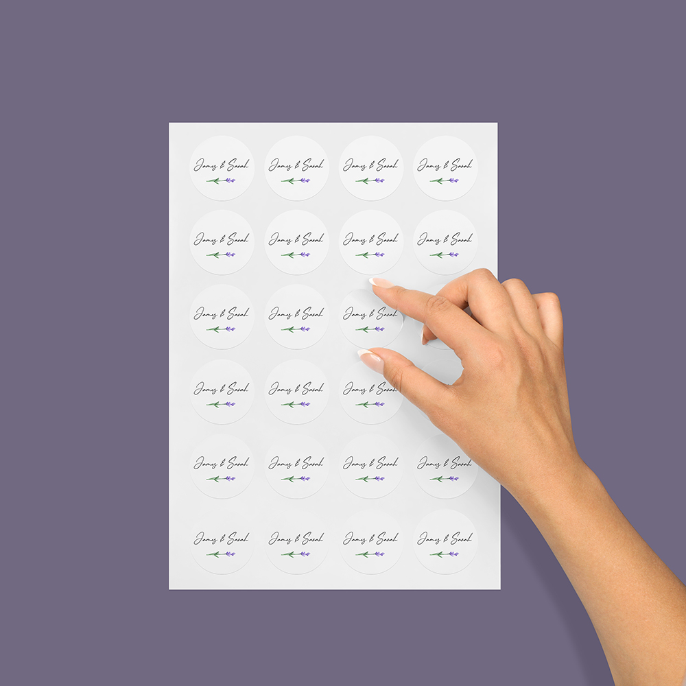 Pack of 'Lavender L11' Stickers