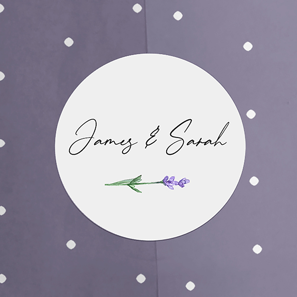 Pack of 'Lavender L11' Stickers