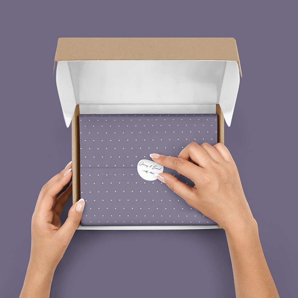 Pack of 'Lavender L11' Stickers