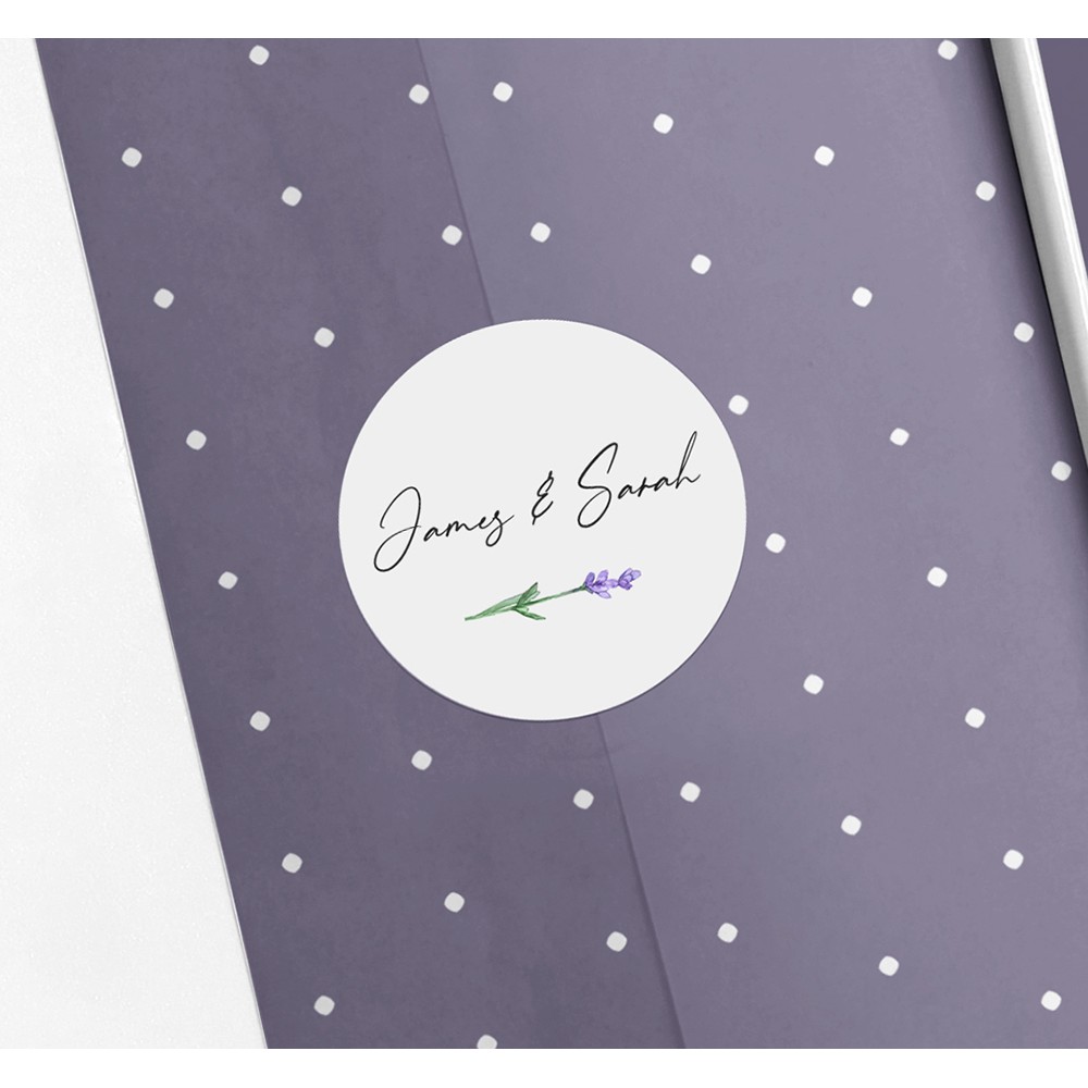 Pack of 'Lavender L11' Stickers