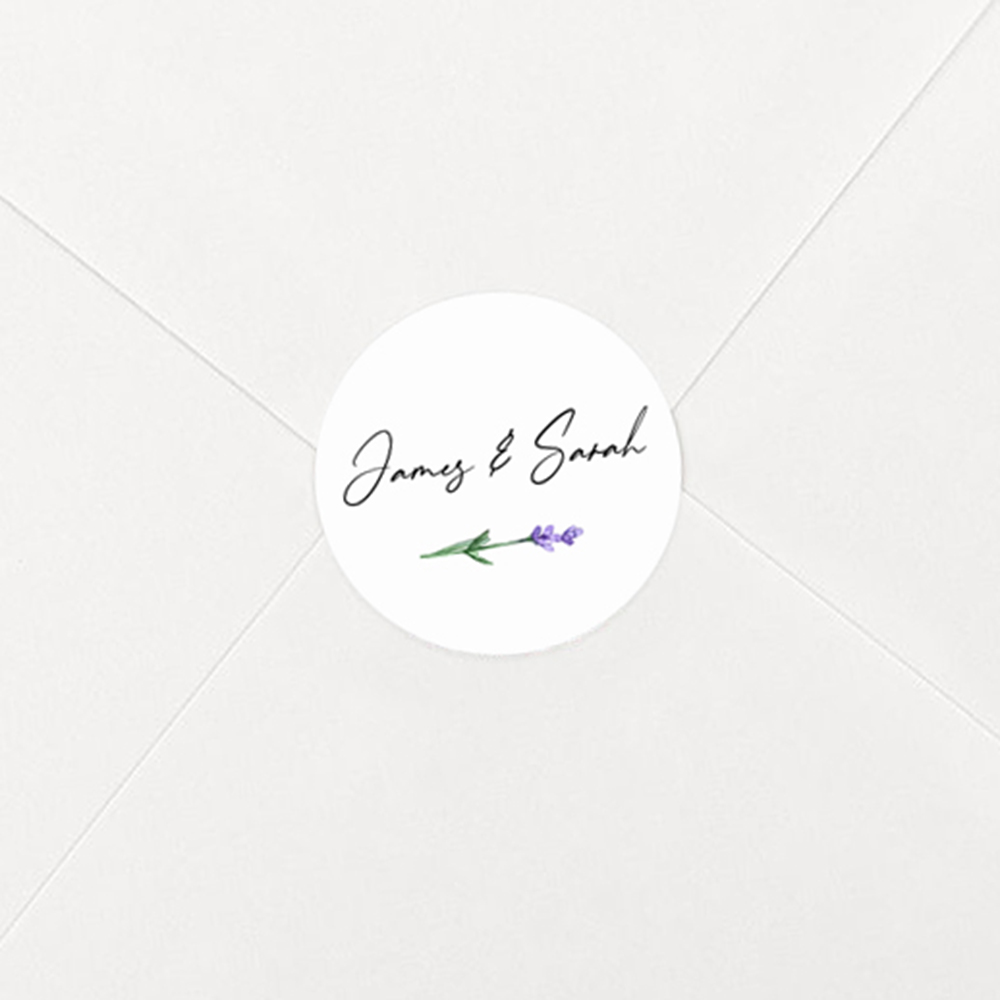 Pack of 'Lavender L11' Stickers