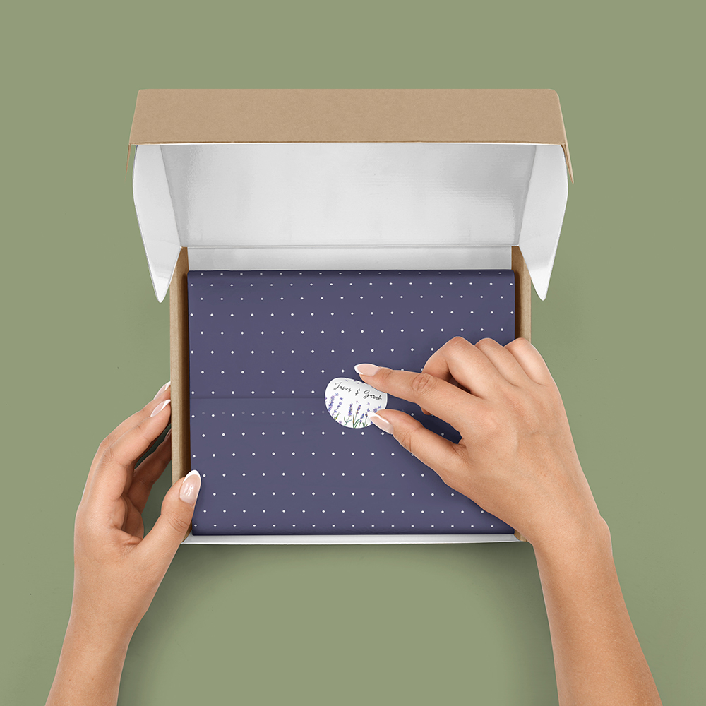 Pack of 'Lavender' Stickers