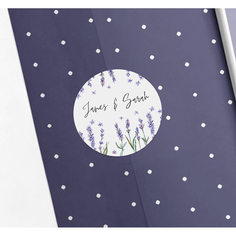 Pack of 'Lavender' Stickers