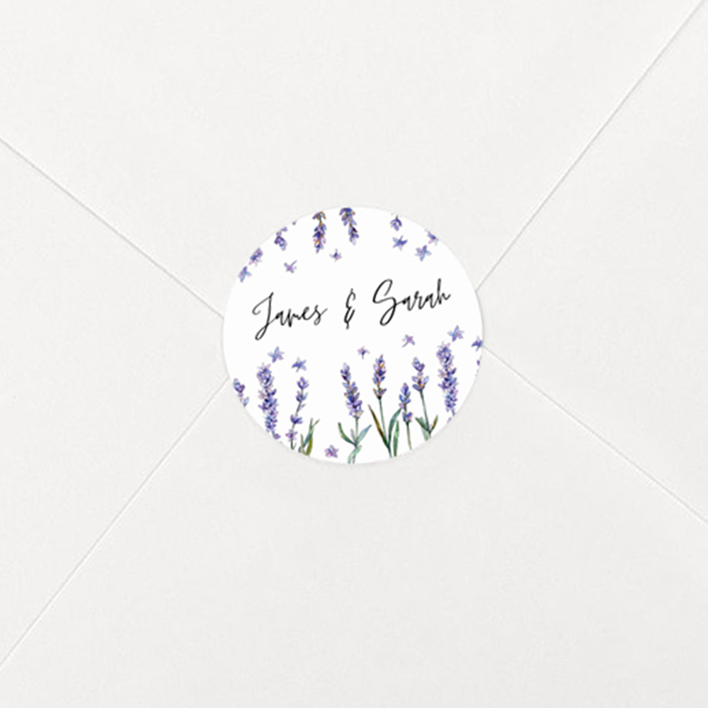 Pack of 'Lavender' Stickers
