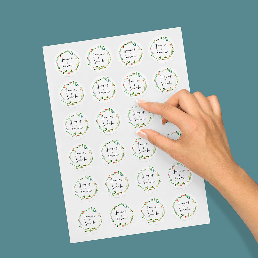 Pack of 'Meadow Floral' Stickers