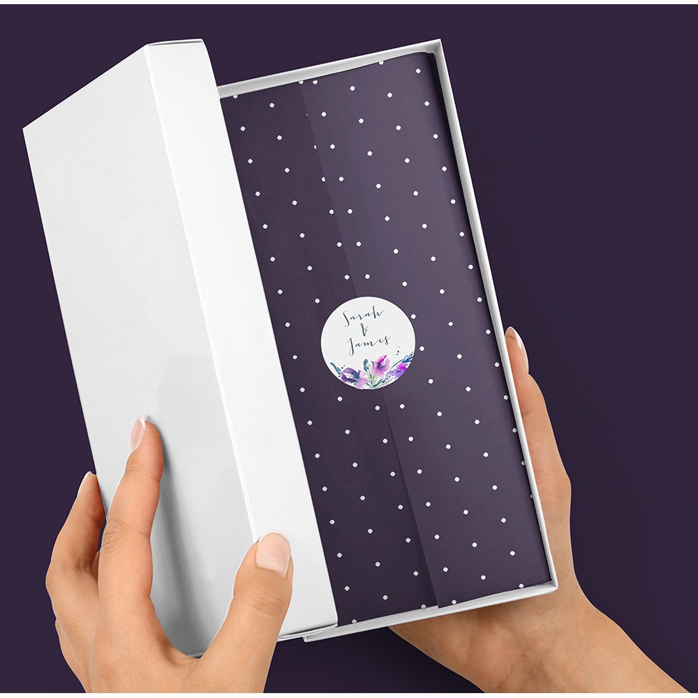 Pack of 'Midnight Iris' Stickers