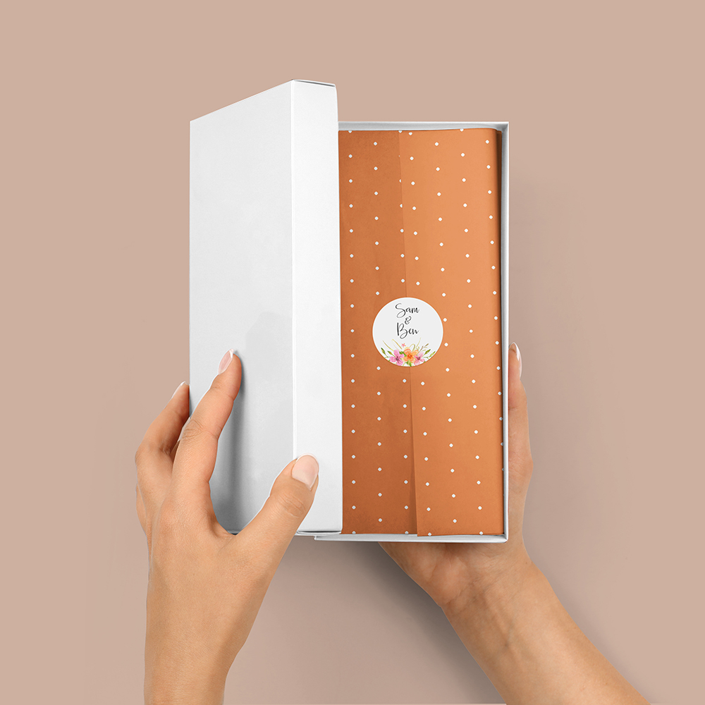 Pack of 'Multi Floral Watercolour' Stickers