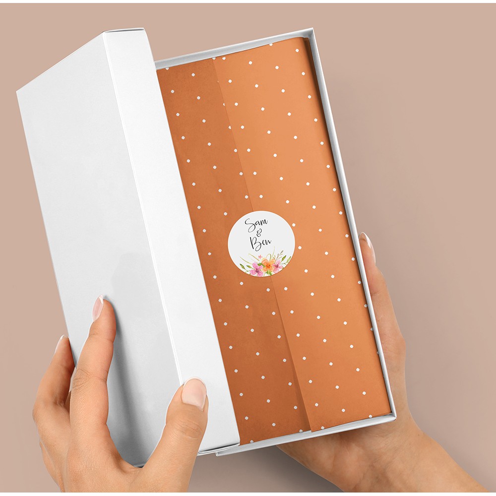 Pack of 'Multi Floral Watercolour' Stickers