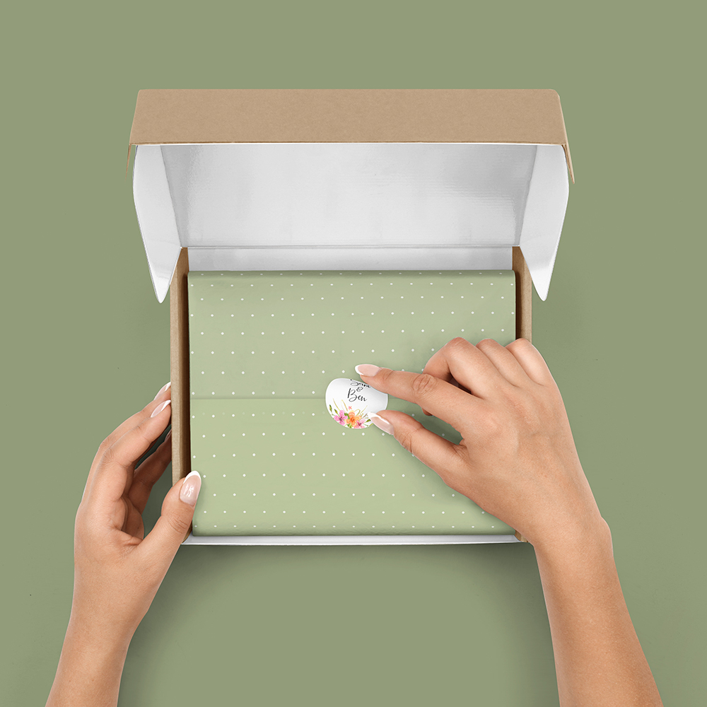 Pack of 'Multi Floral Watercolour' Stickers