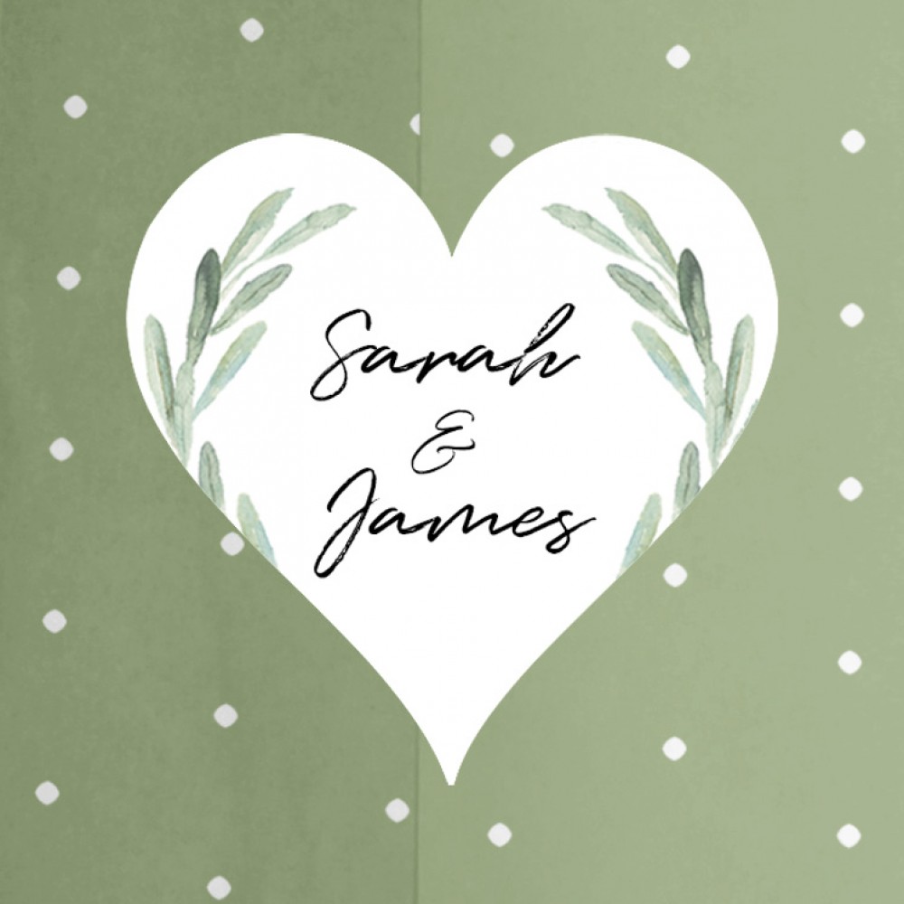 Pack of 'Olive' Stickers