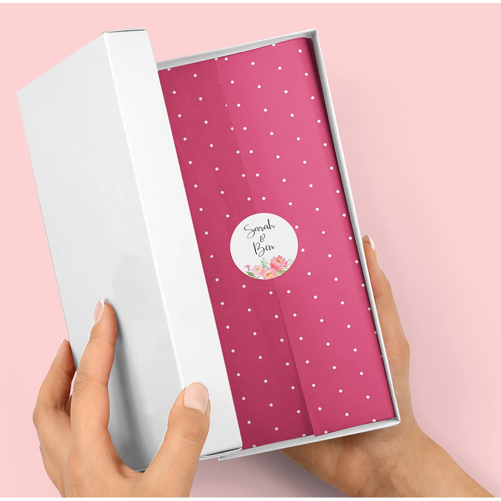 Pack of 'Peony' Stickers