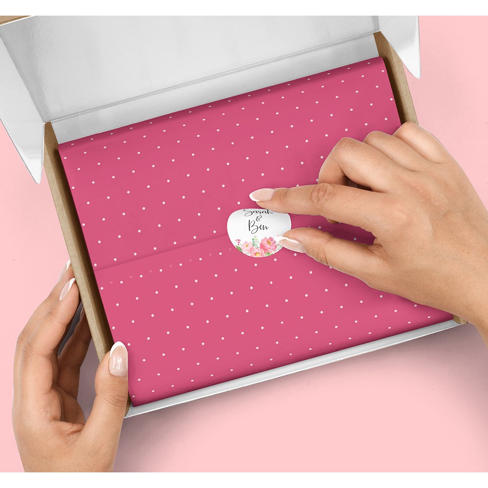 Pack of 'Peony' Stickers