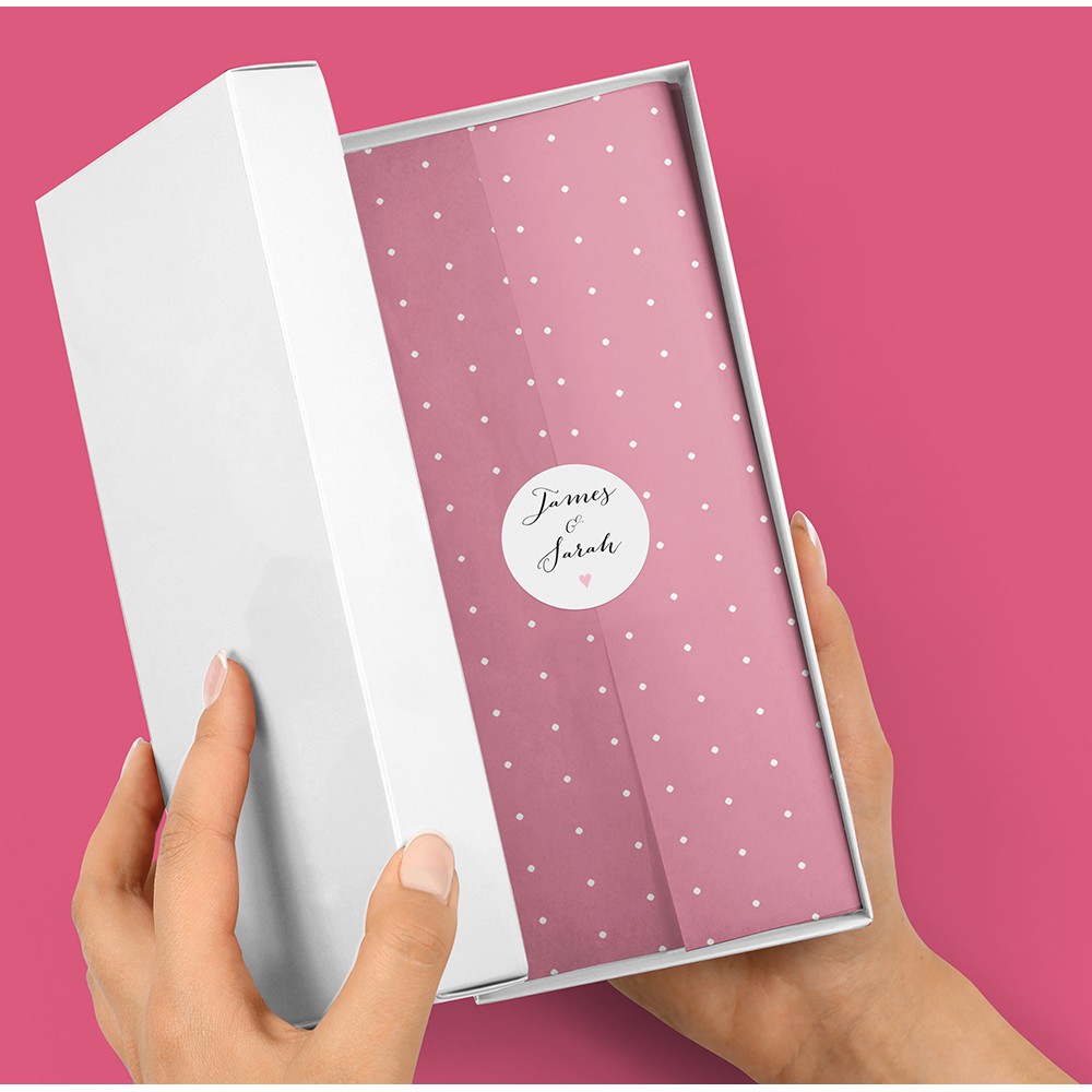 Pack of 'Pink Flag Bunting' Stickers