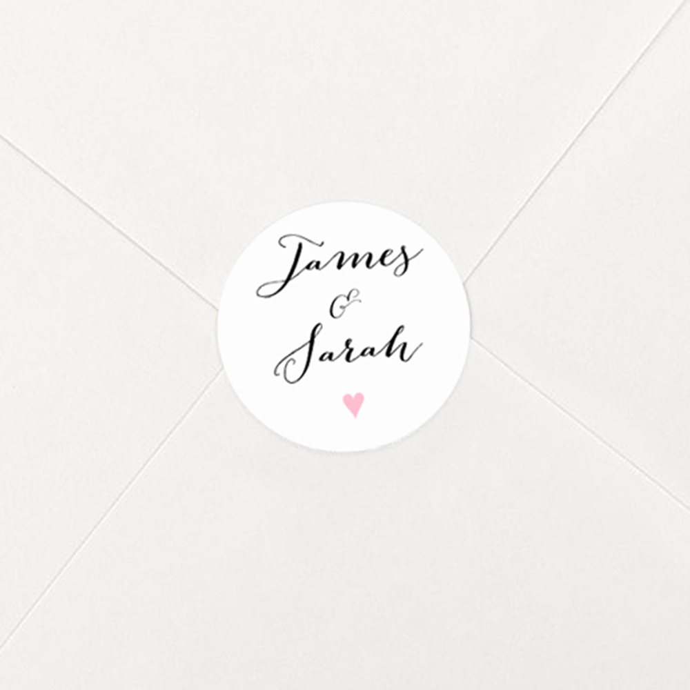 Pack of 'Pink Flag Bunting' Stickers