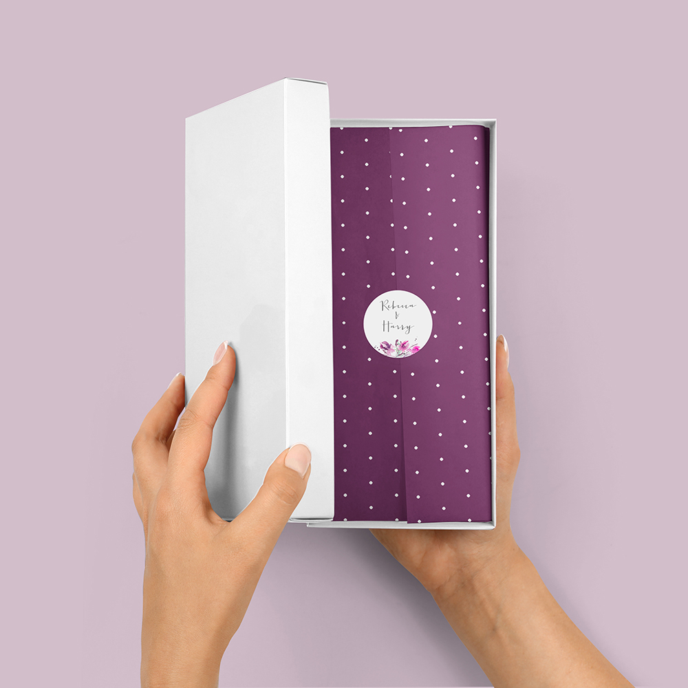 Pack of 'Pink Iris' Stickers