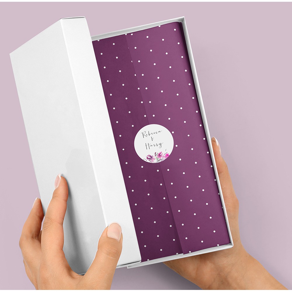 Pack of 'Pink Iris' Stickers