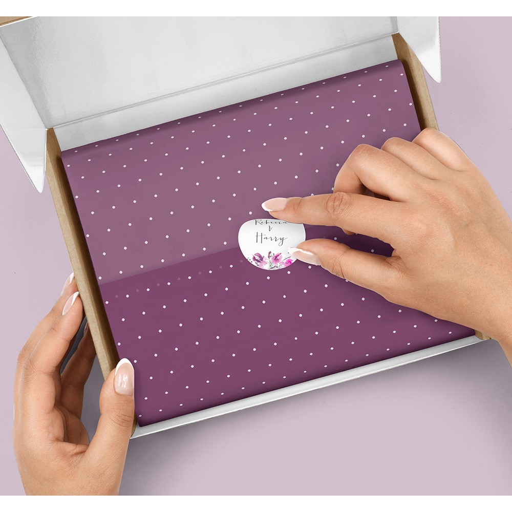 Pack of 'Pink Iris' Stickers