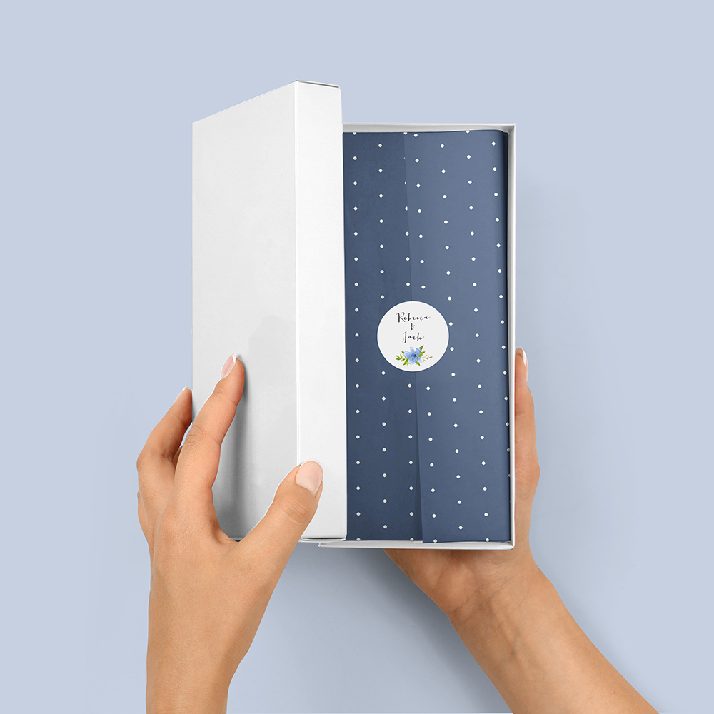 Pack of 'Pretty in Blue' Stickers