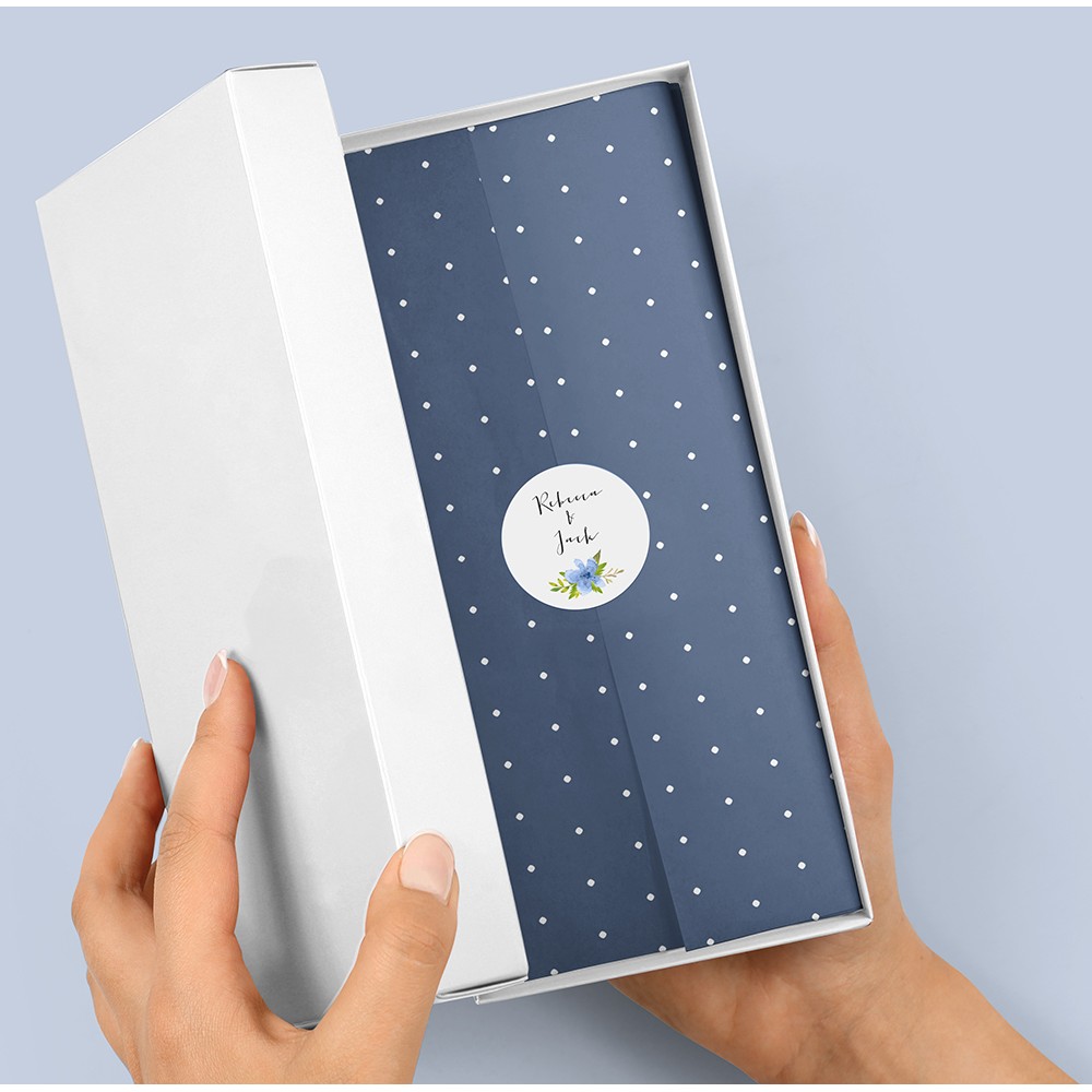 Pack of 'Pretty in Blue' Stickers