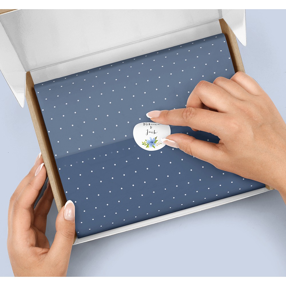 Pack of 'Pretty in Blue' Stickers