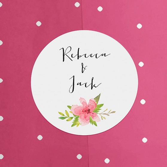 Pack of 'Pretty in Pink' Stickers