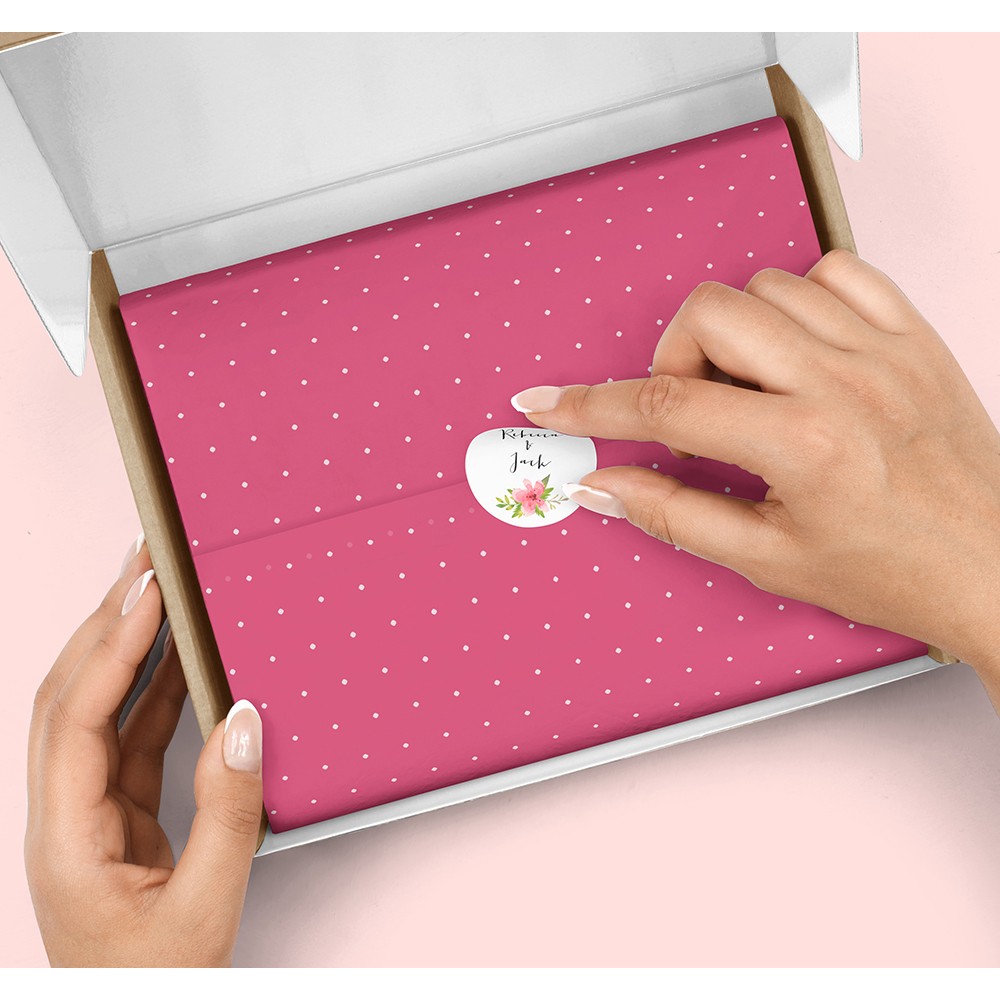 Pack of 'Pretty in Pink' Stickers