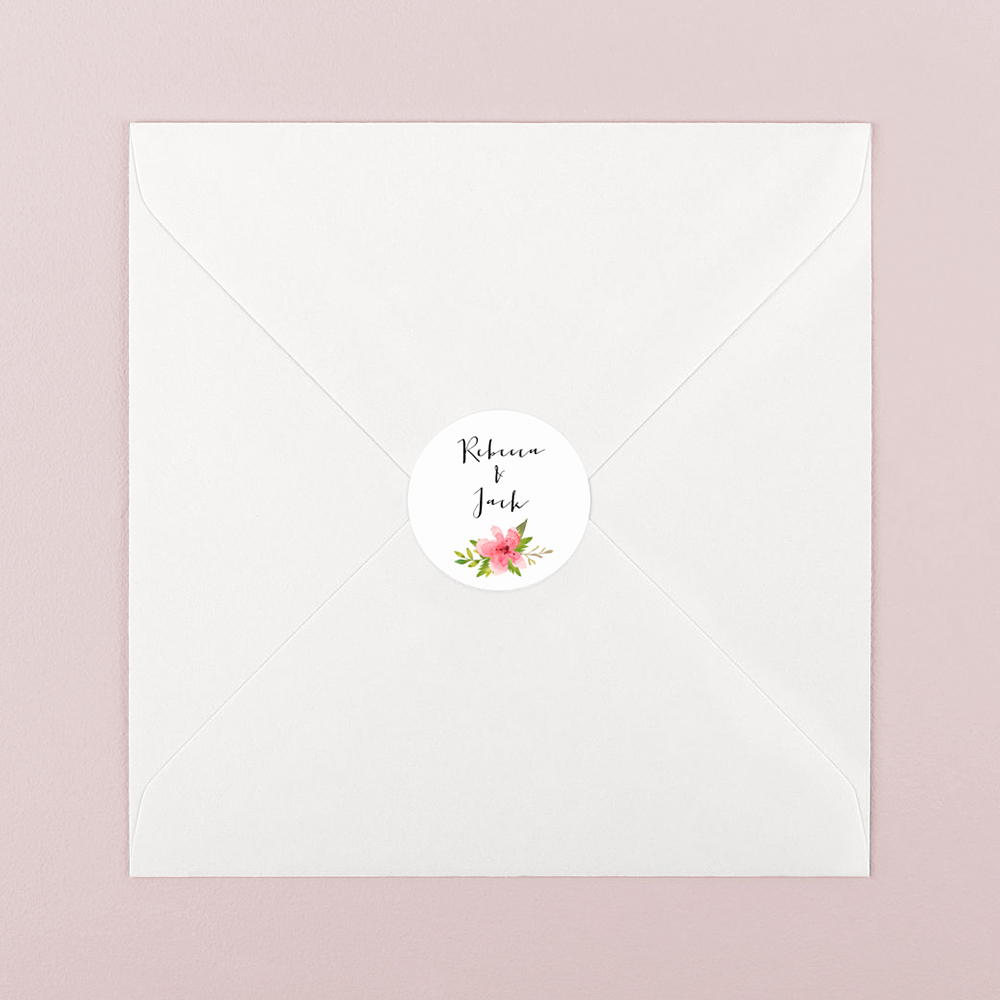 Pack of 'Pretty in Pink' Stickers