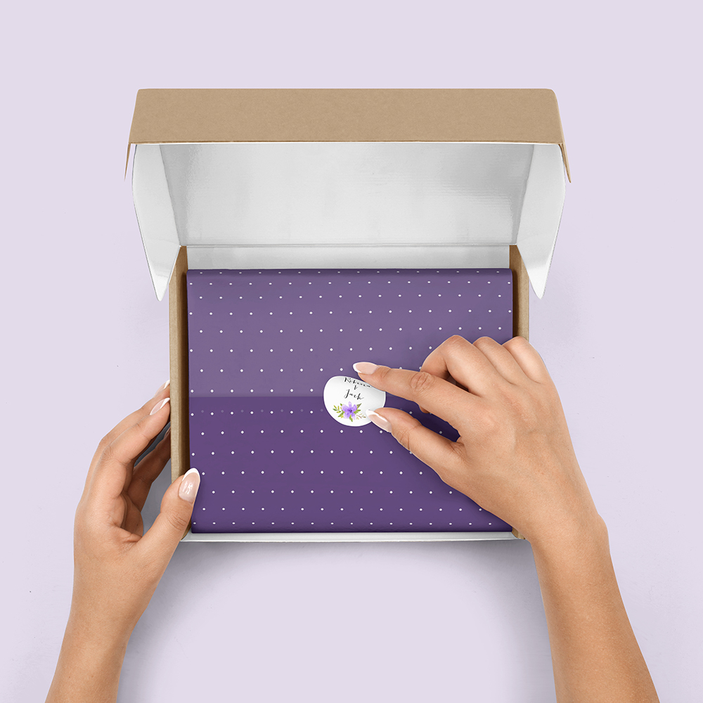 Pack of 'Pretty in Purple' Stickers