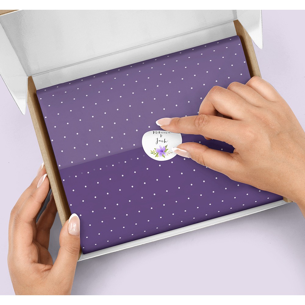 Pack of 'Pretty in Purple' Stickers