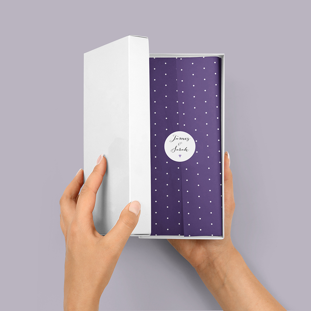 Pack of 'Purple Heart' Stickers