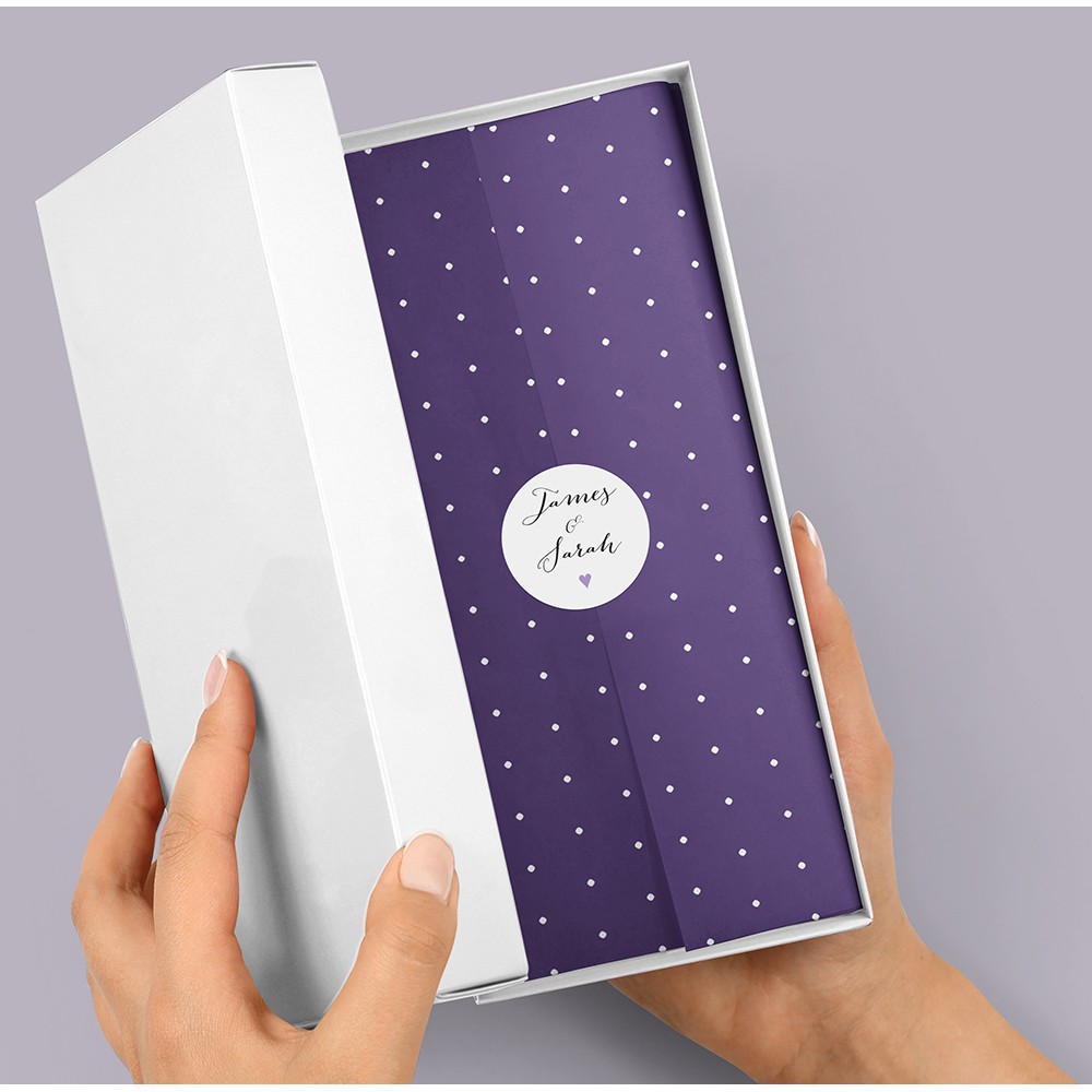 Pack of 'Purple Heart' Stickers