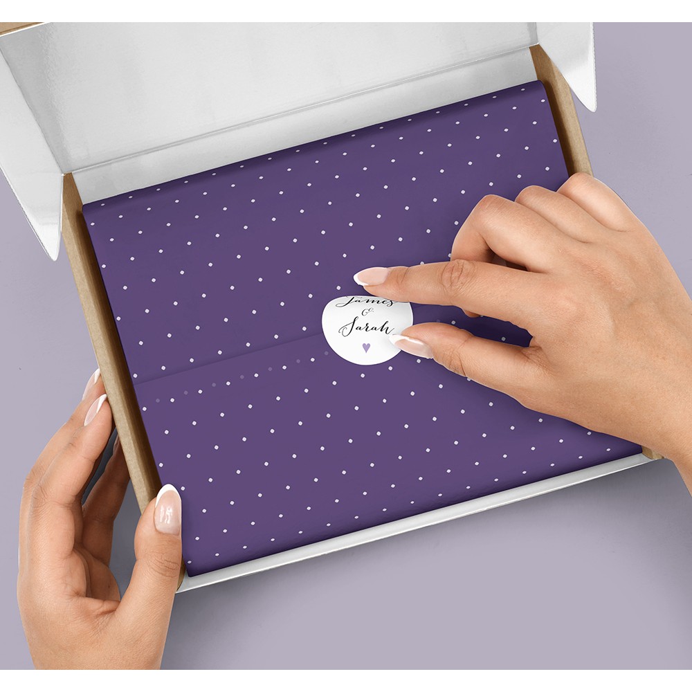 Pack of 'Purple Heart' Stickers