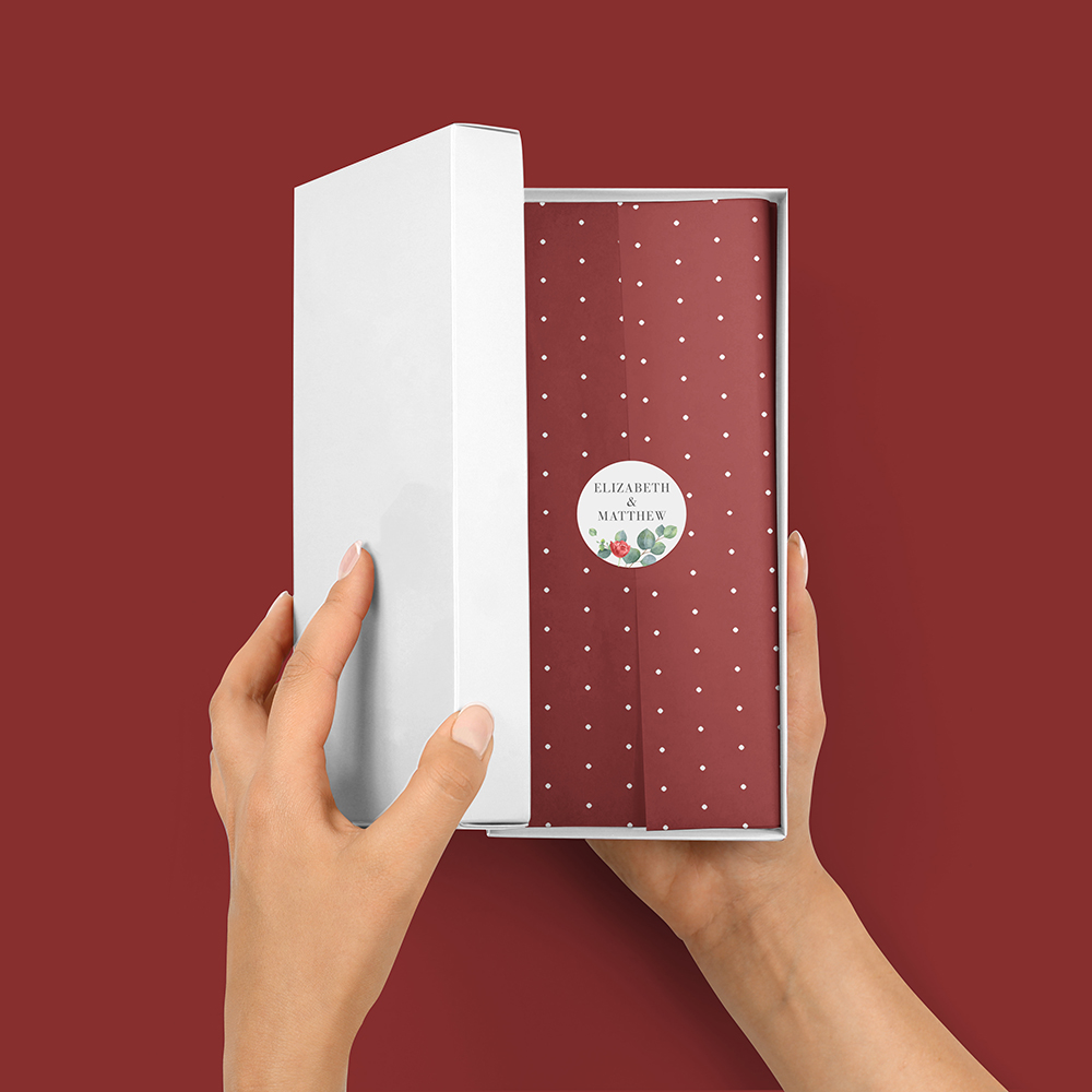 Pack of 'Red Eucalyptus' Stickers