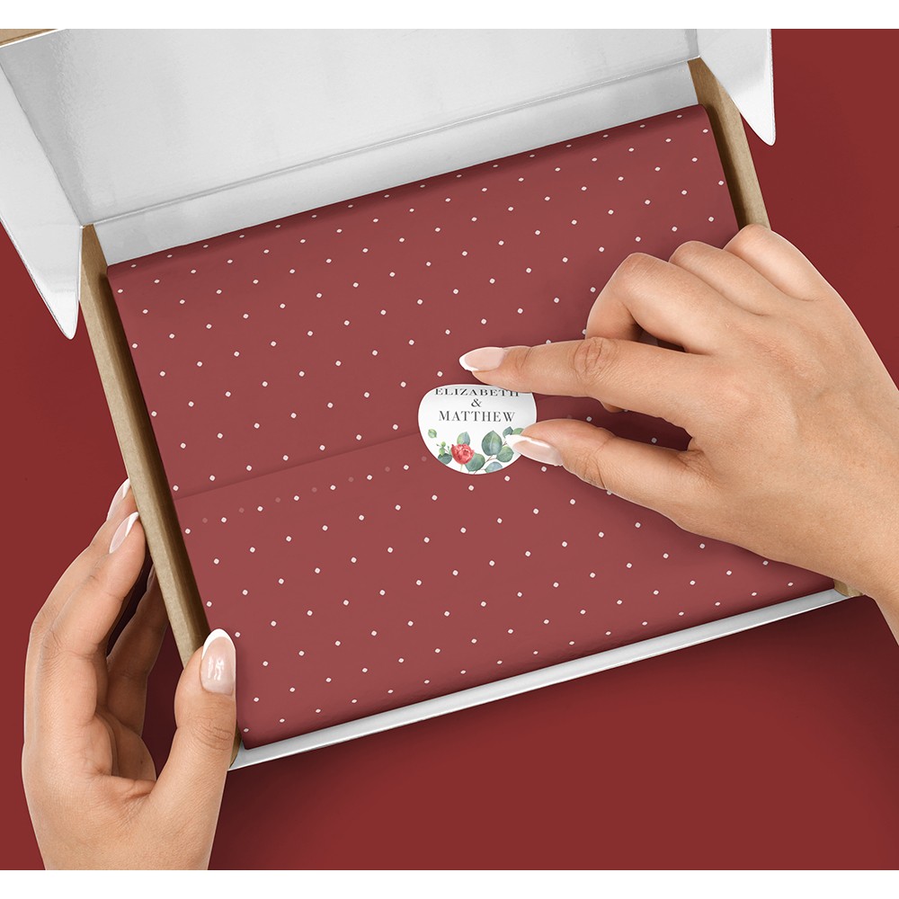 Pack of 'Red Eucalyptus' Stickers