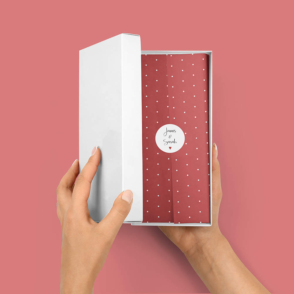 Pack of 'Red Heart' Stickers