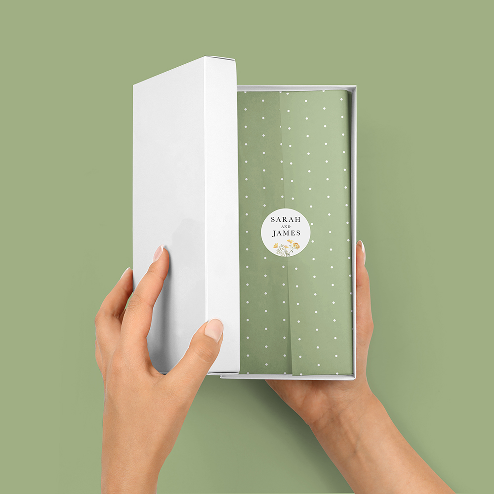 Pack of 'Spring Yellow' Stickers