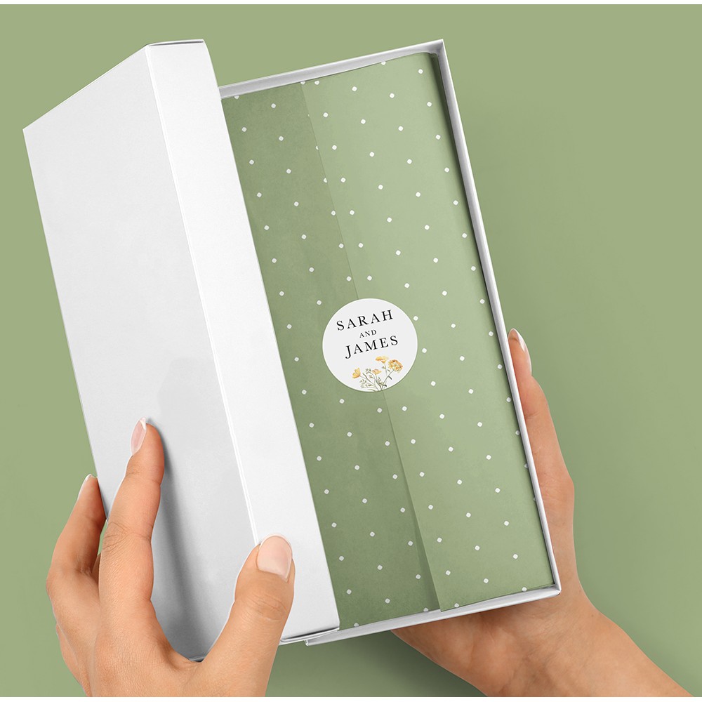 Pack of 'Spring Yellow' Stickers